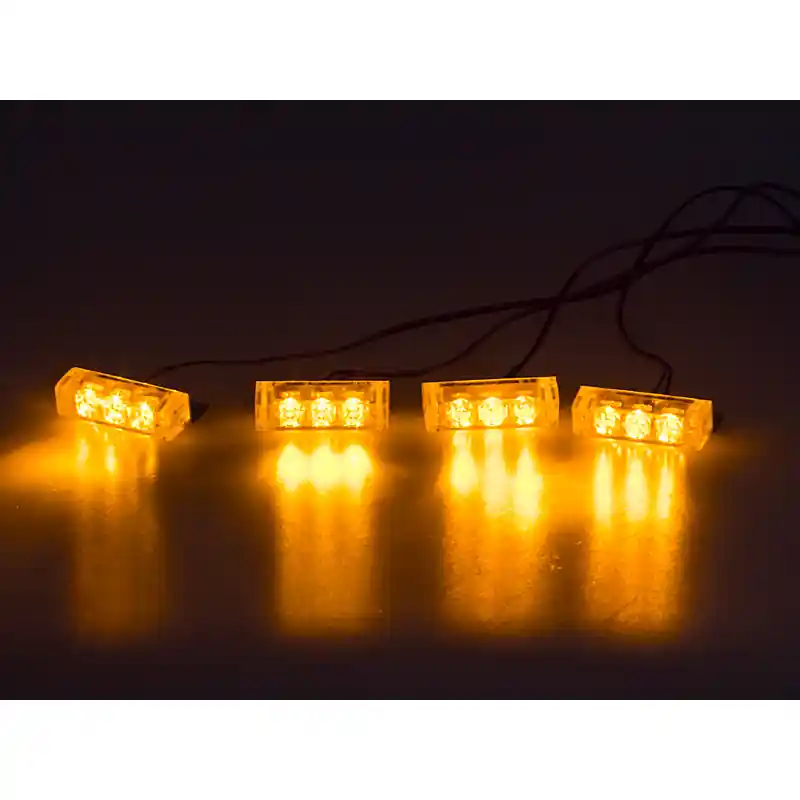 Nově v sortimentu - PREDATOR LED do mřížky, 12V, oranžový