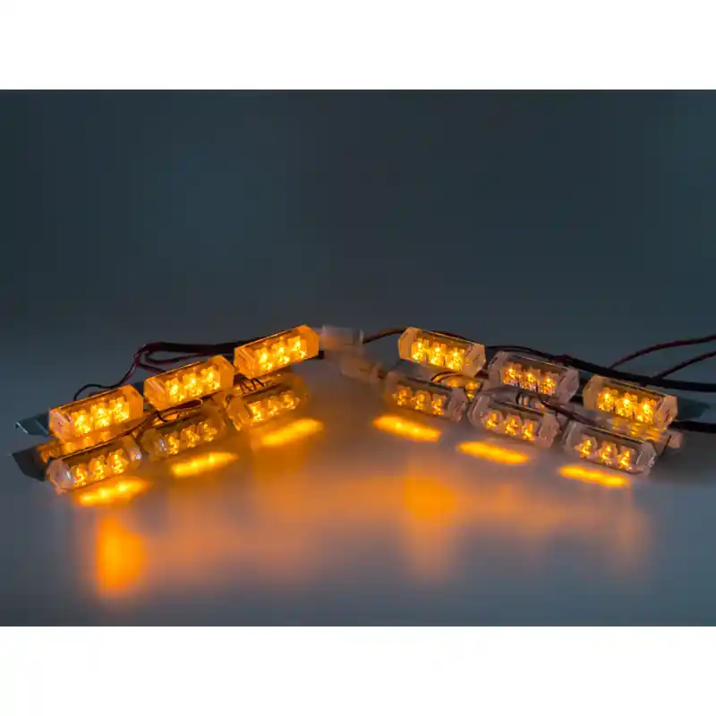 PREDATOR LED do mřížky, 12V, oranžový | Nabídka končí brzy