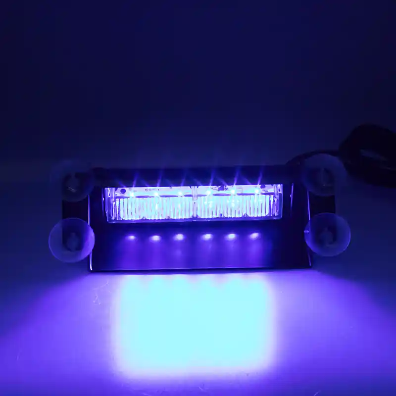 Akce | PREDATOR LED vnitřní, 6x3W, 12-24V, modrý, 210mm, ECE R10