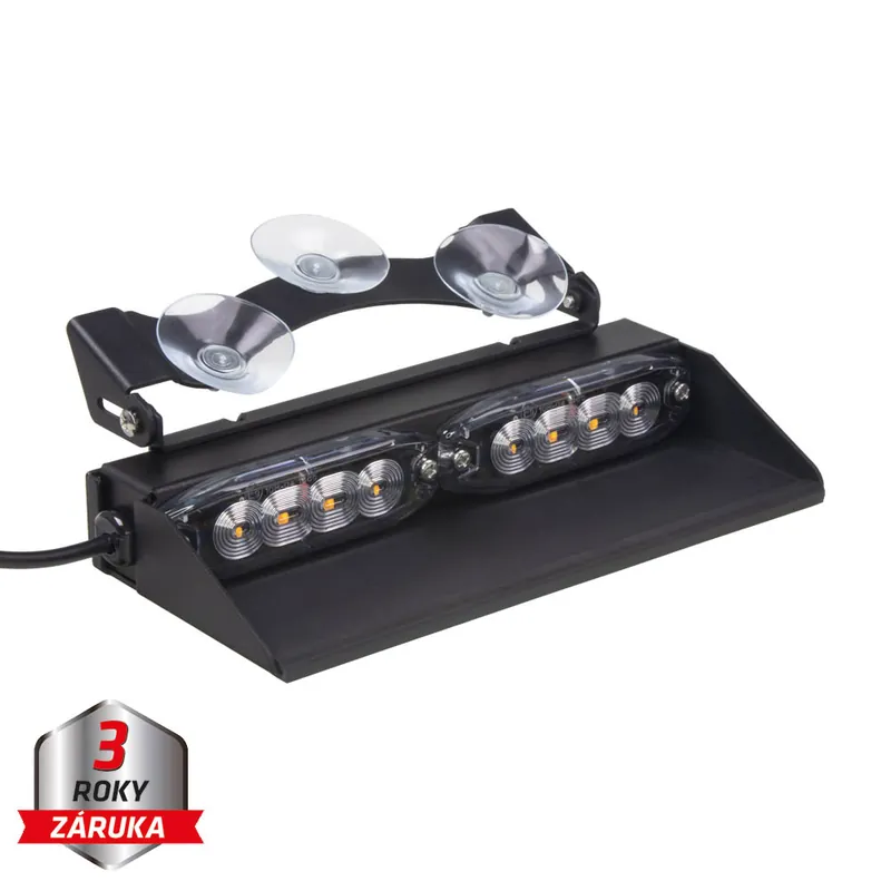 Ihned k objednání - PREDATOR LED vnitřní, 8x LED 3W, 12/24V, oranžový, ECE R10