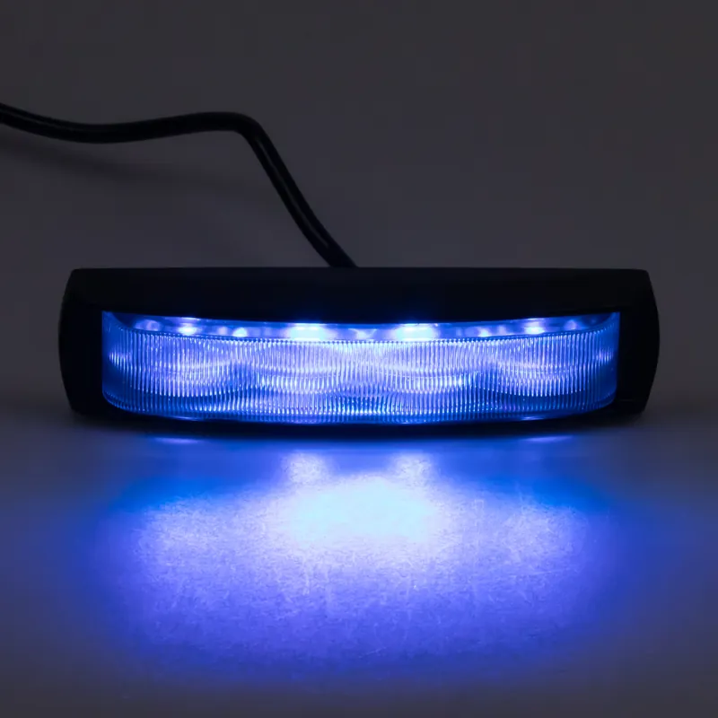 Snadný nákup | PREDATOR 6x3W LED, 12-24V, modrý, ECE R65