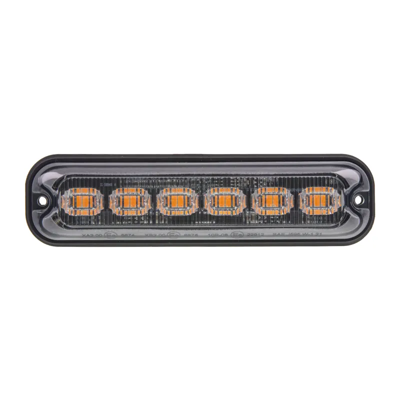 Premium | PREDATOR 6x4W LED, 12-24V, oranžový, ECE R65
