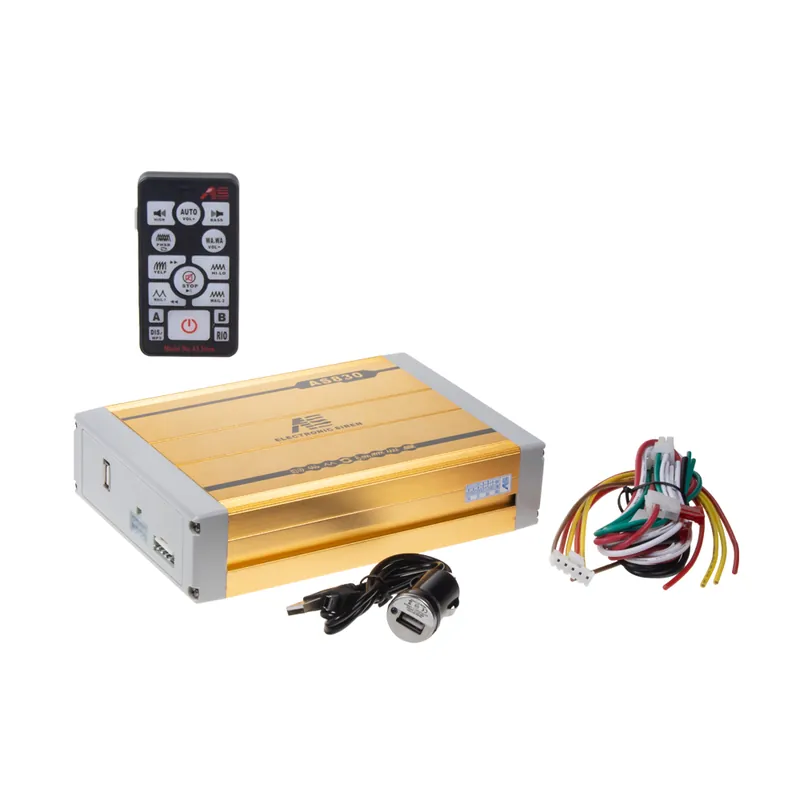Profesionální výstražný systém s mikrofonem 400W, 24V - Doprodej