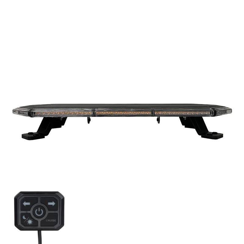 Kvalitní produkt | SLIM LED rampa 610mm, oranžová, 12-24V, 36+72LED, ECE R65