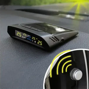 TPMS kontrola tlaku v pneumatice 4 externí čidla / solární napájení - Omezené množství