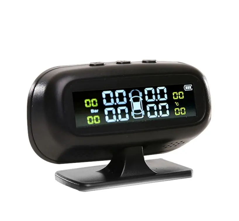 TPMS kontrola tlaku v pneumatice 4 externí čidla / solární napájení - Připraveno k expedici