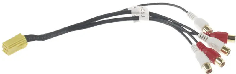 x Redukce MINI ISO/CINCH Becker 5-kanál | Špičková kvalita