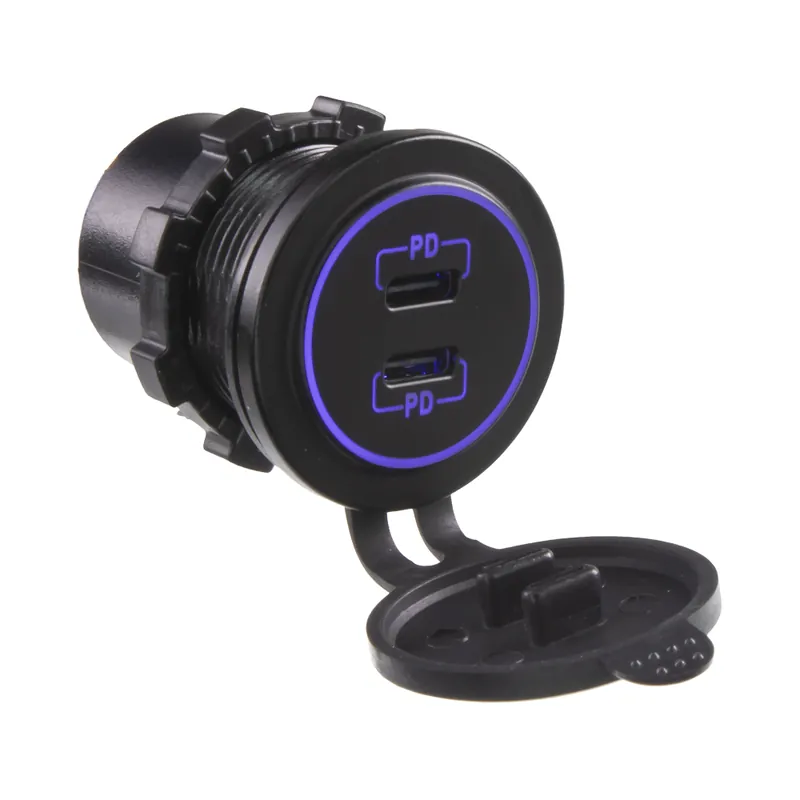 2x USB-C nabíječka 12/24V, 60W - Lze objednat