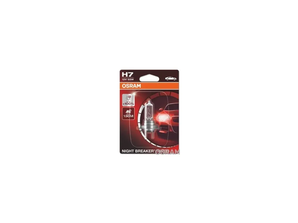 ŽÁROVKA OSRAM DENNÍ SVÍCENÍ Night Breaker Silver 64210NBS-01B H7 PX26d 12V 55W | Objednat nyní