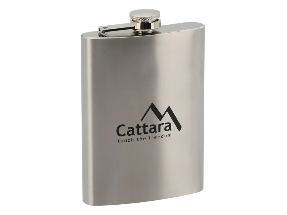 Pořiďte si nyní - Placatka Cattara stříbrná 235 ml