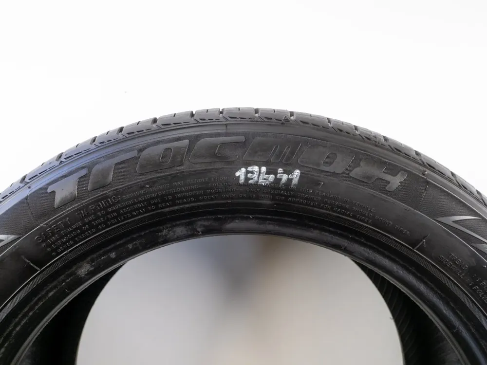 Akční nabídka - Letní Tracmax 195/50R15 - 4ks - vzorek cca 7,3 mm