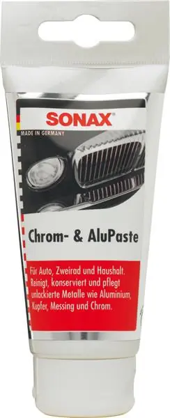 Leštící pasta na chrom a hliník 75 ml - Premium