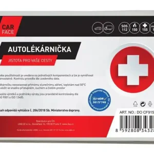 Autolékárnička plast. obal - obsah odpovídá EU-MDR - Kvalitní produkt