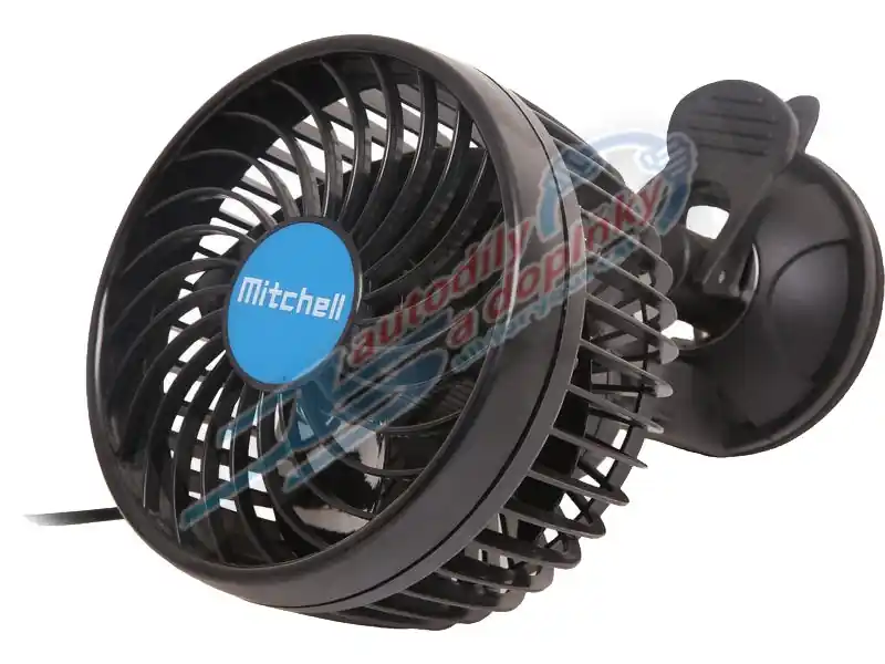 Ventilátor 12V Mitchell, na přísavku | Slevy