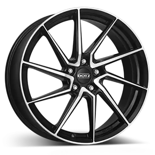 Výhodná koupě | DOTZ Spa dark 7.5x17, 5x100, ET 35, 60,1 Dobré pneu