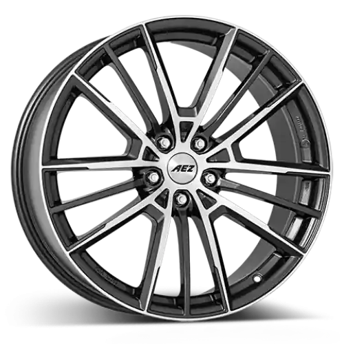 AEZ Kaiman dark 7.5x17, 5x112, ET 30, 66,6 Dobré pneu - Nejlepší cena
