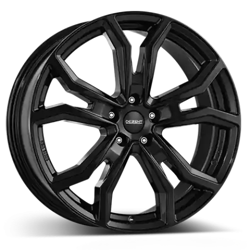 DEZENT TV black 7.5x18, 5x114,3, ET 49,5, 67,1 Dobré pneu | Velmi populární