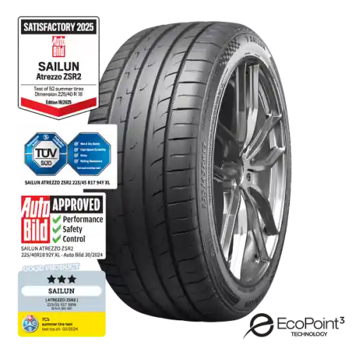 285/40R21 109Y, Sailun, ATREZZO ZSR2 SUV XL Dobré pneu - Nejprodávanější