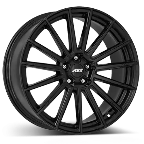 Akční cena - AEZ Atlanta black 7.5x17, 5x112, ET 48, 70,1 Dobré pneu