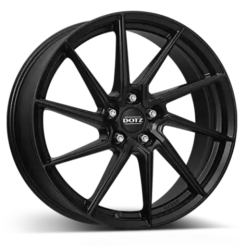 DOTZ Spa black 7.5x17, 5x100, ET 35, 60,1 Dobré pneu | Žádaný produkt