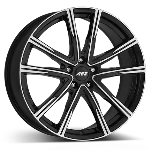 Skladem | AEZ Montreal dark 8x20, 5x108, ET 45, 63,4 Dobré pneu