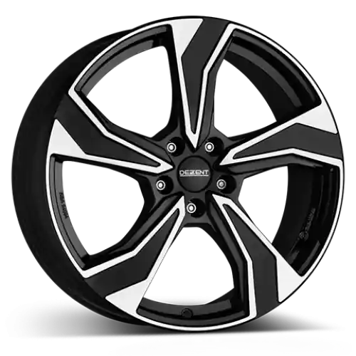 DEZENT KB dark 7x17, 5x114,3, ET 50, 67,1 Dobré pneu | Připraveno k odeslání