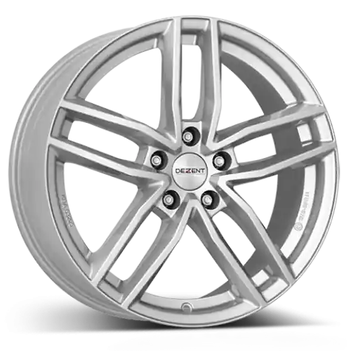 DEZENT TR silver 8.5x18, 5x114,3, ET 38, 64,1 Dobré pneu | Výhodná koupě