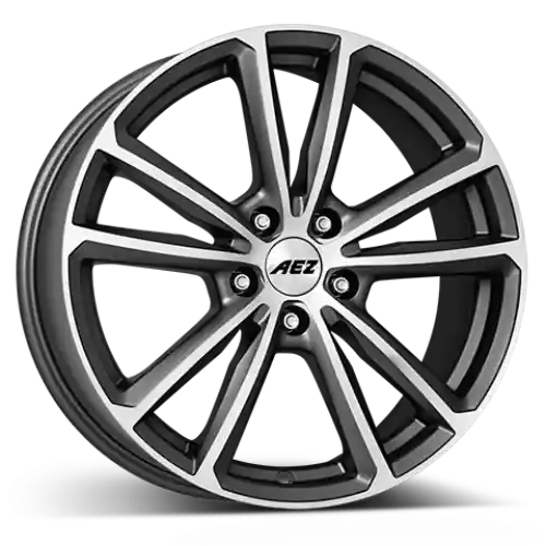 AEZ Tioga titan 7x17, 5x112, ET 45, 57,1 Dobré pneu - Bezpečná platba