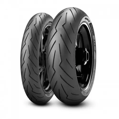 100/80R17 52S, Pirelli, DIABLO ROSSO SPORT F/R TL Dobré pneu - Nově v sortimentu