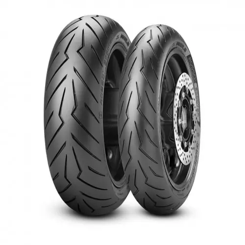 110/70R12 47P, Pirelli, DIABLO ROSSO SCOOTER F TL Dobré pneu - Outlet