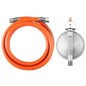Top cena | Regulátor tlaku plynu a 1,5 m hadice, pro polský trh, typ G16, pro 15 kw a 30 kW láhve 90-083-5
