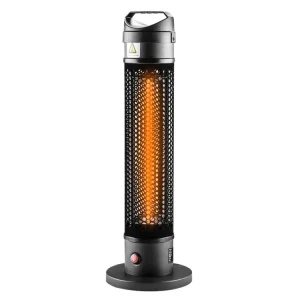 Sálavé topné těleso 1000 W, stojící, IP44, topné těleso s karbonovou lampou 90-035 | Jen dnes