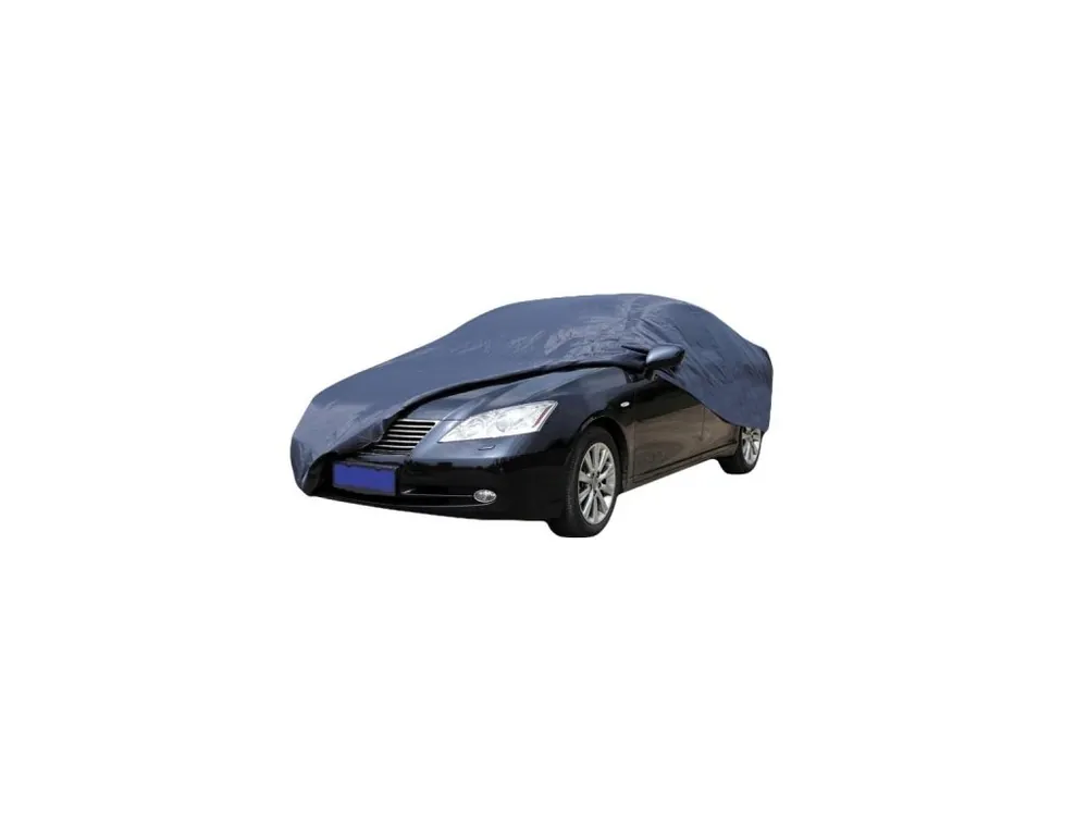 Plachta na auto modrá XL - Připraveno k expedici