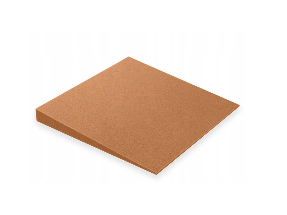 Akustický panel 3D zkosený 50x50cm, tloušťka 5cm, hnědý | Objednat nyní