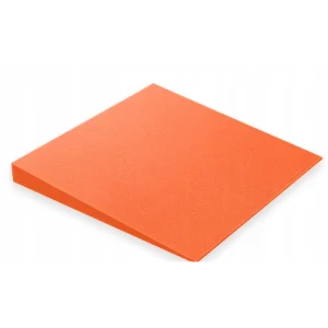 Velká sleva - Akustický panel 3D zkosený 50x50cm, tloušťka 5cm, oranžový