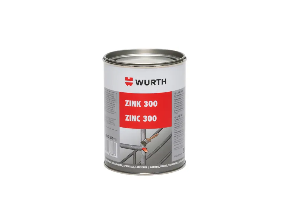 Rychlé odeslání | Zinek 300 - protikorozní nátěr 500 ml WURTH