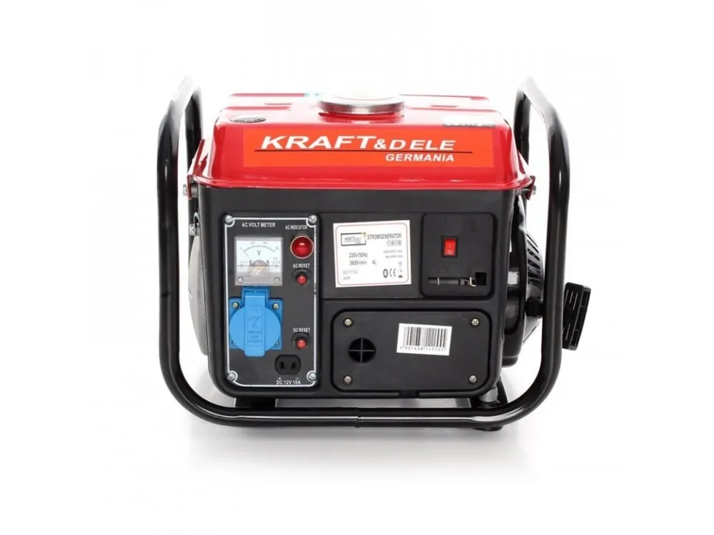 Benzínová elektrocentrála 1200W 12/230V, Kraft&Dele KD109 - Výprodej