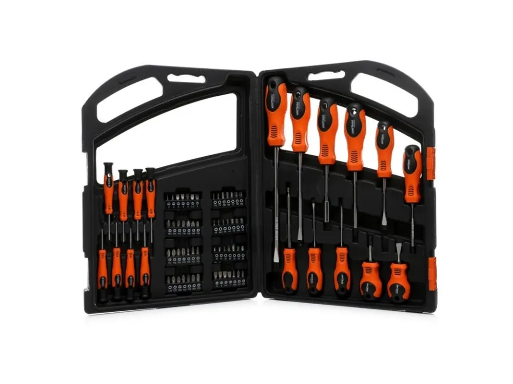 Žádaný produkt - Sada šroubováků a bitů 75 kusů, Kraft&Dele KD10904