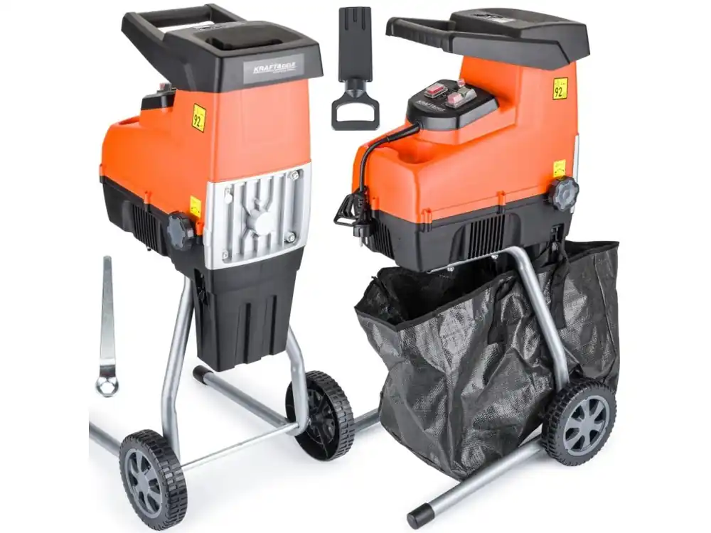 Elektrický drtič větví 2800W, Kraft&Dele KD5201 - Do košíku