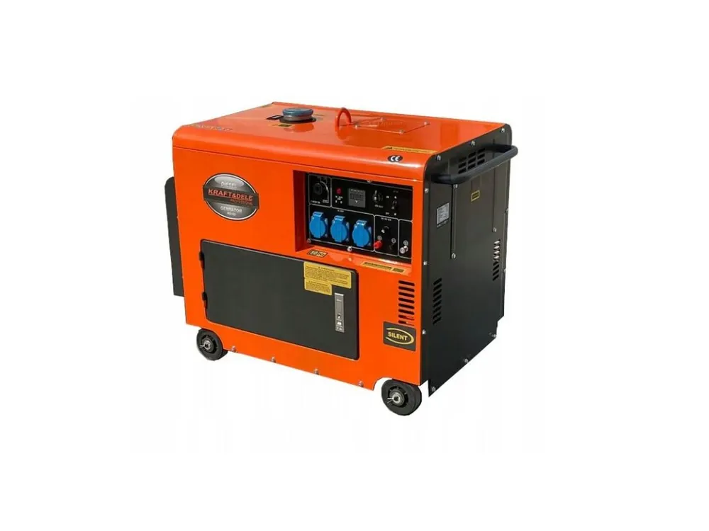 Nejprodávanější | Elektrocentrála dieselová 7000 W, 12/230V + ATS, Kraft&Dele KD123