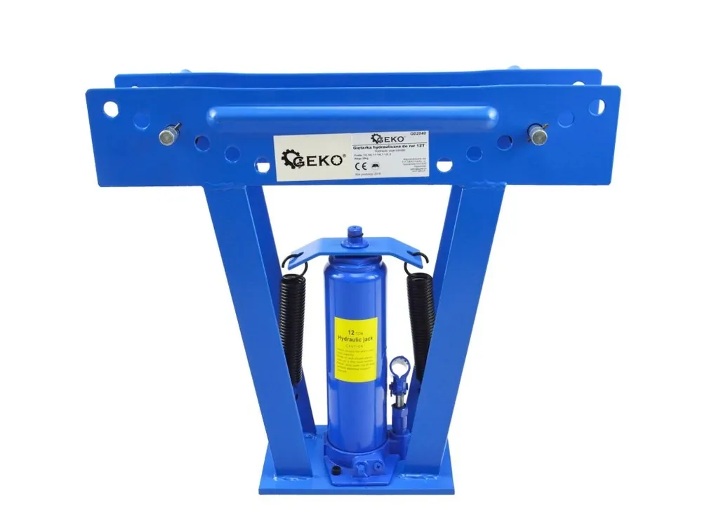 Populární - Hydraulická ohýbačka trubek 12t s příslušenstvím, Geko G02040
