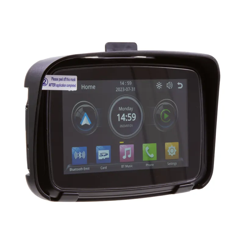 Ušetřete více - Monitor 5" na motocykl s Apple CarPlay, Android auto, Bluetooth, mini USB, micro SD ds-501cam
