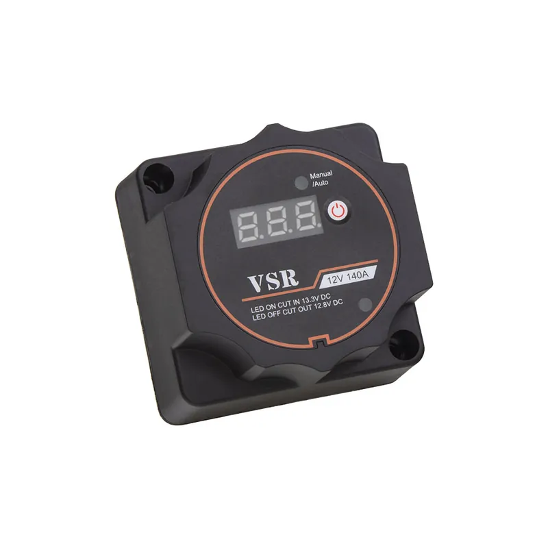 Poslední kus - Automatické relé pro dobíjení druhé baterie 12V/140A s voltmetrem pc4-36