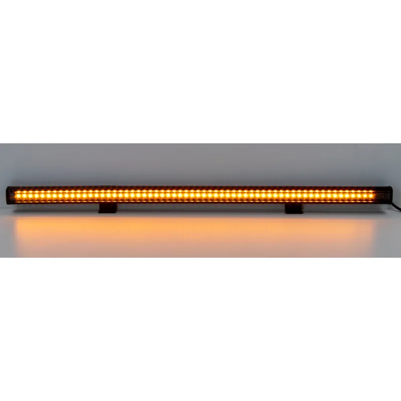 Profesionální kvalita | Gumové výstražné LED světlo vnější, oranžové, 12/24V, 540mm kf016-54