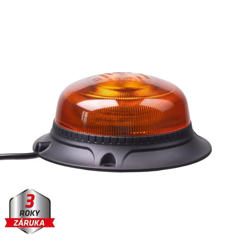 LED maják, 12-24V, 18xLED oranžový, magnet, ECE R65 wl821 | Výhodná cena