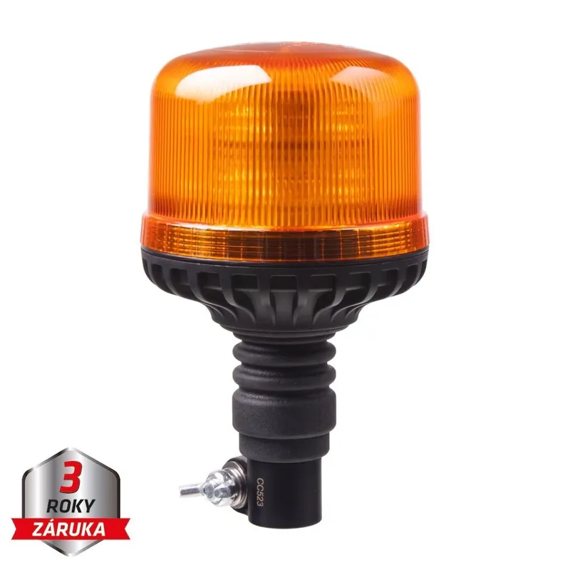 Přidat do košíku - LED maják, 12-24V, 16x5W LED oranžový, na držák, ECE R65 wl822hr