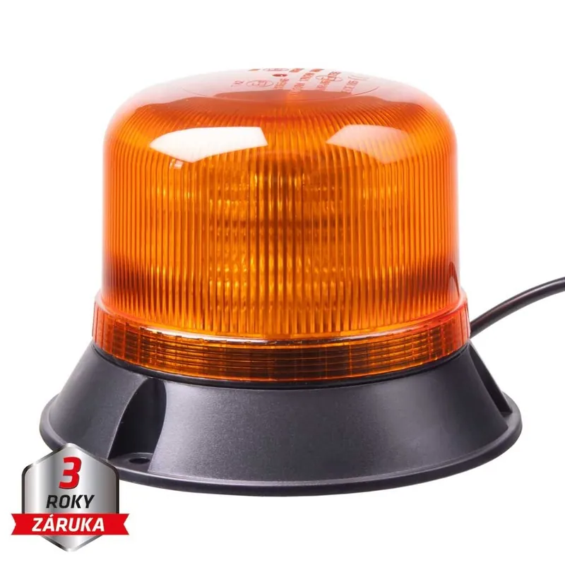Skvělá nabídka | LED maják, 12-24V, 16x5W LED oranžový, pevná montáž, ECE R65 wl822fix