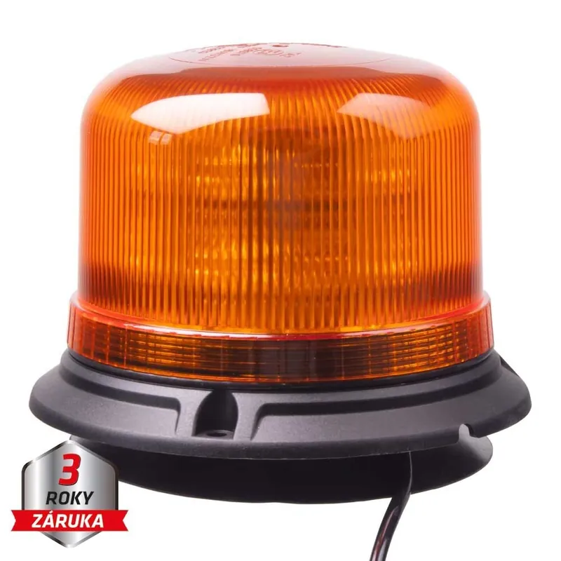 LED maják, 12-24V, 16x5W LED oranžový, magnet, ECE R65 wl822 - Rychlá expedice