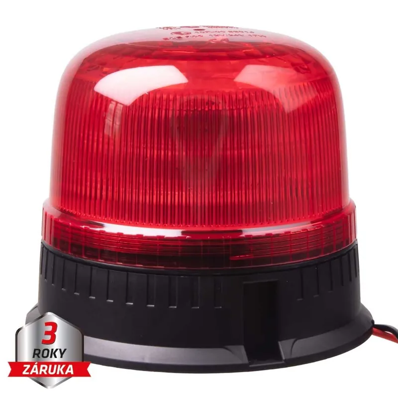 LED maják, 12-24V, 24xLED červený, pevná montáž, ECE R65 wl825fixred - Žádaný produkt
