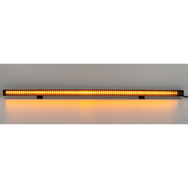 Výprodej - Gumové výstražné LED světlo vnější, oranžové, 12/24V, 740mm kf016-74